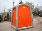 Size: 2mL x 2mW x 2.5mH
Material: 1000D PVC tarps
Weight: About 40KGS
Color: Orange or customized