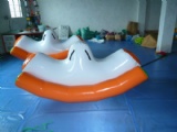 inflatable teetor totter pool game