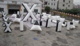 10 man Inflatable Paintball bunkers for paintball Game