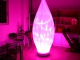 flame shape inflatable light