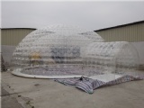 External size:10m diameter
Inside space:9m diameter
Material:clear PVC
