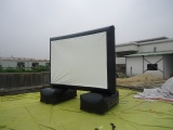 Inflatable Movie Screen for Outdoor Projection