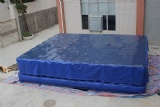 Size:  9mL*6mW*1.5mH or can be customized
Material:Commercial grade PVC tarps
color: Blue or can be customized