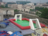 Inflatable Human Football Field for School Activity