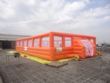 Orange Inflatable Soccer Football Sports Pitches