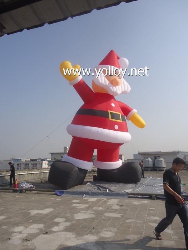 Customized Size Inflatable Santa for Christmas Celebration