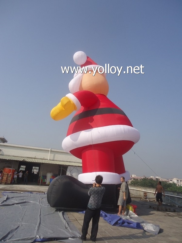 Customized Size Inflatable Santa for Christmas Celebration