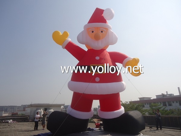 Customized Size Inflatable Santa for Christmas Celebration