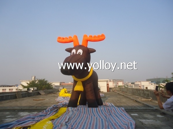 Inflatable Christmas Reindeer Deer For Holiday Decoration