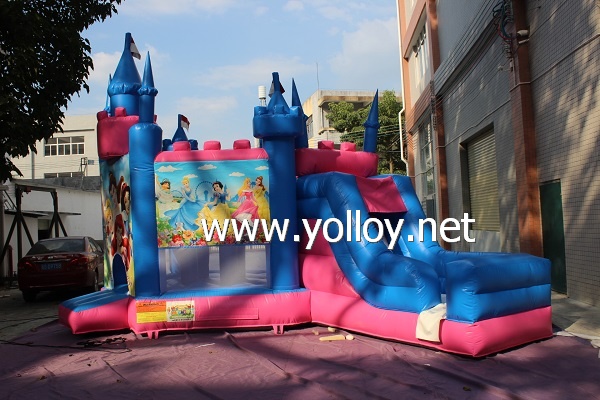 Disney princess party inflatable castle bouncy house