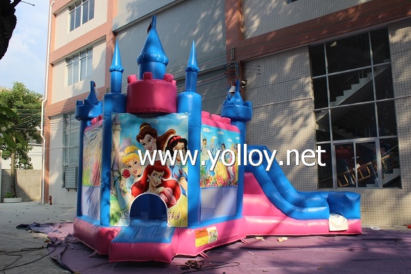 Disney princess party inflatable castle bouncy house