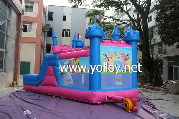 Disney princess party inflatable castle bouncy house