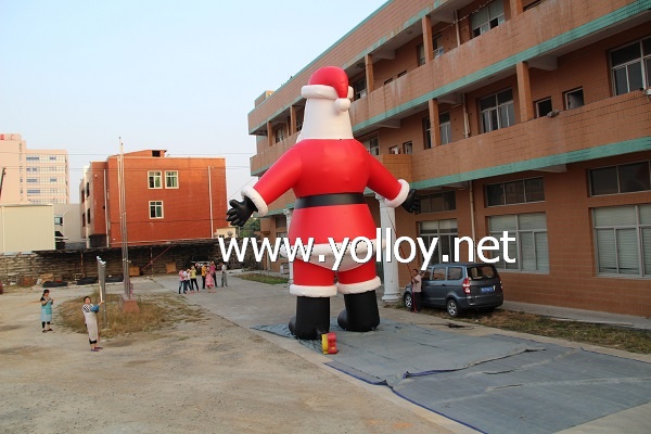 Huge Inflatable Santa Claus For Christmas Decoration