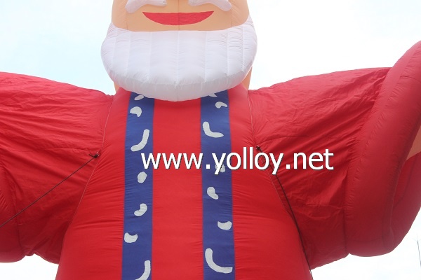 New Customized Inflatable Father Christmas for Decoration