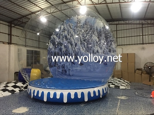 inflatable globe for taking photos