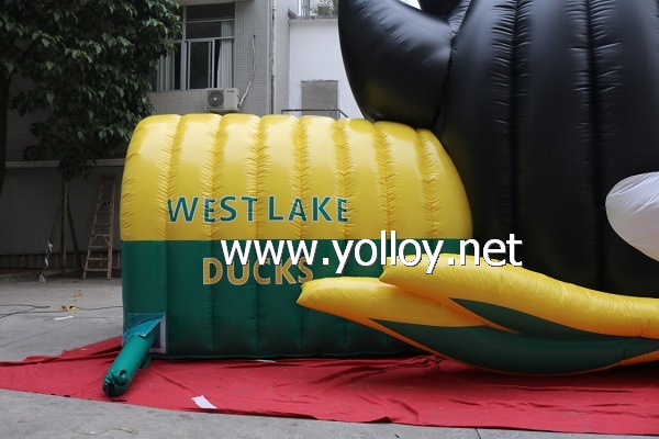 Inflatable Duck Helmet Sport Game