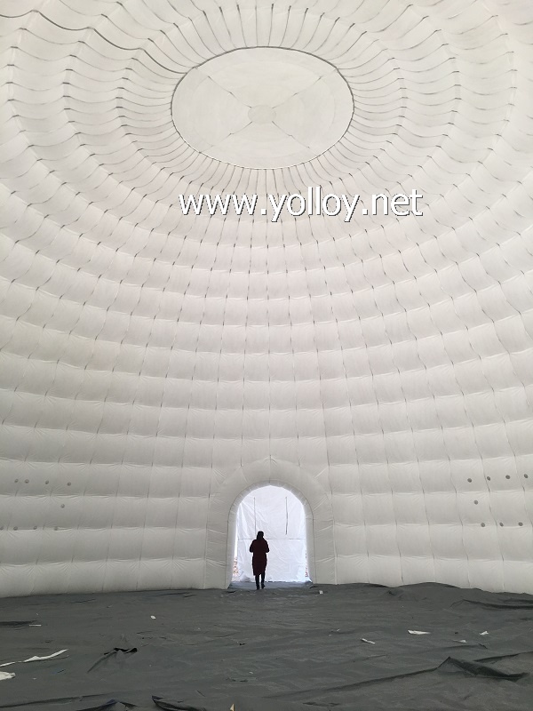 20m diameter Inflatable igloo dome tent