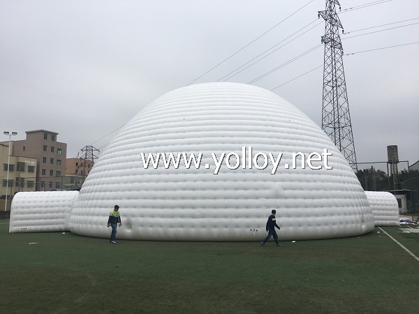 20m Diameter Airtight Inflatable dome tent