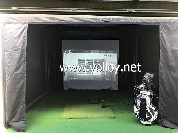 Inflatable Golf Simulator Building