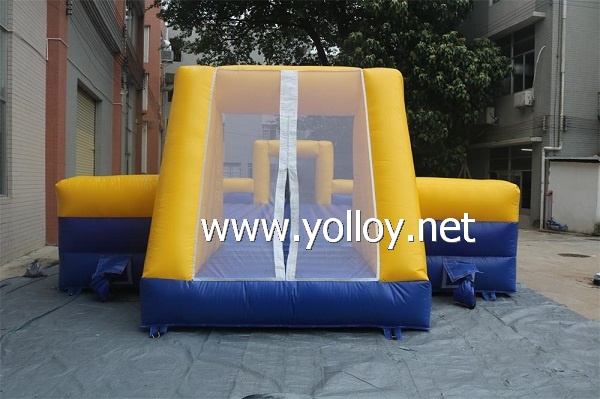 Inflatable soap football field with inflatable floor