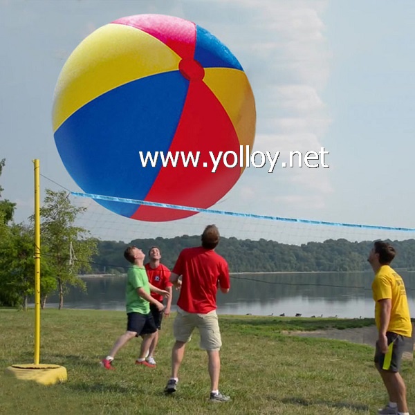 Huge inflatable volley ball