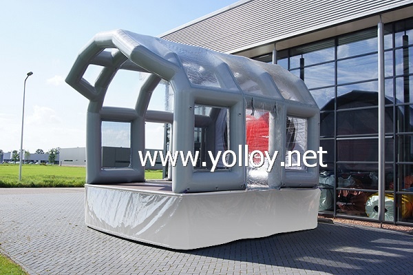 Big event inflatable discos stage podium