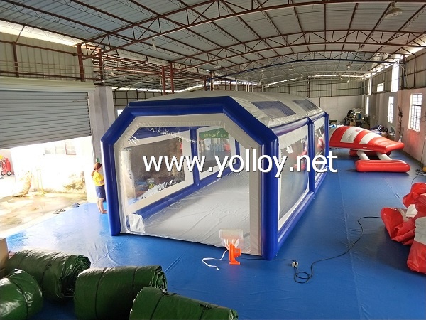 Inflatable Auto Soda Sand Blasting Tent