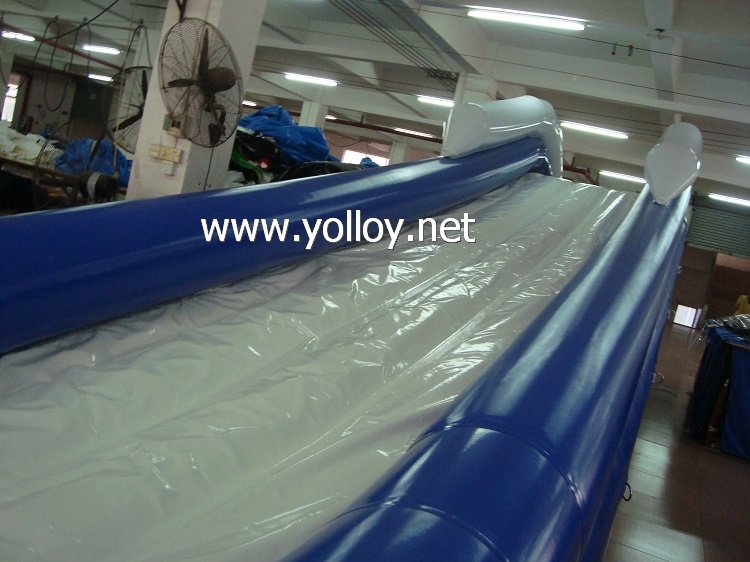 Airtight Inflatable Floating Yacht Water Slide