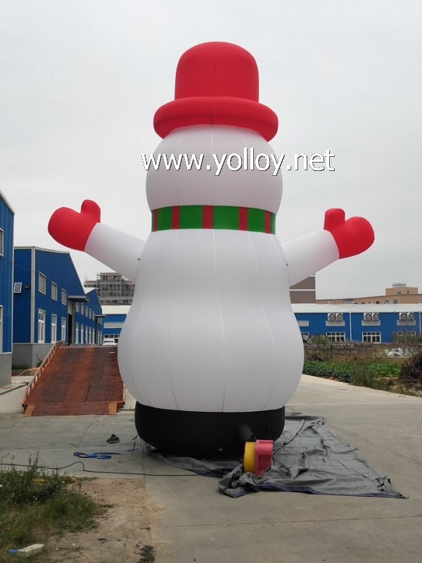 New Customized Inflatable Snowman outdoor holiday decorations