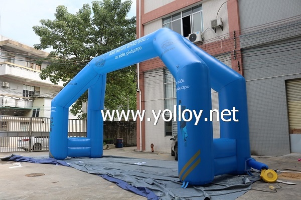 Promotional custom inflatable entrance arch for advertising