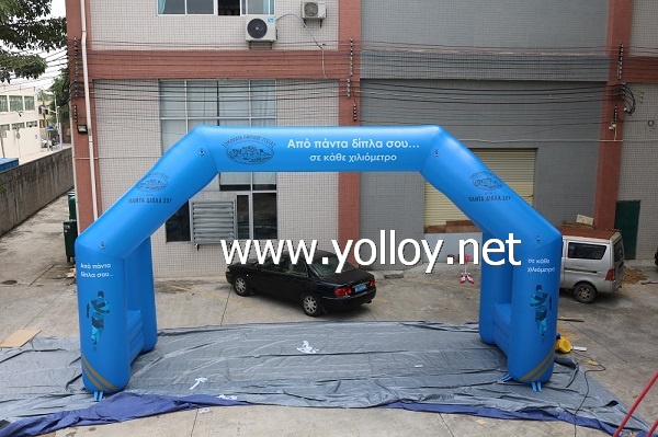 Promotional custom inflatable entrance arch for advertising