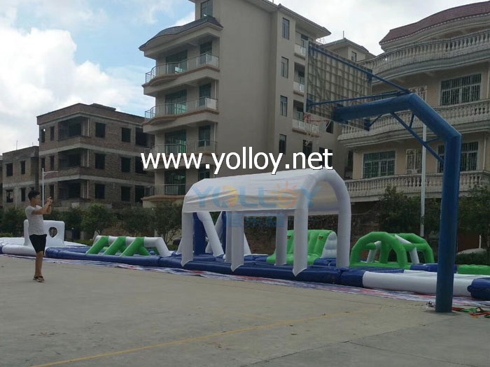 Inflatable sport Obstacle Water Park