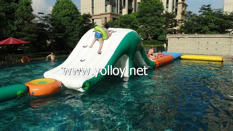 Inflatable Obstacle Course for Pool