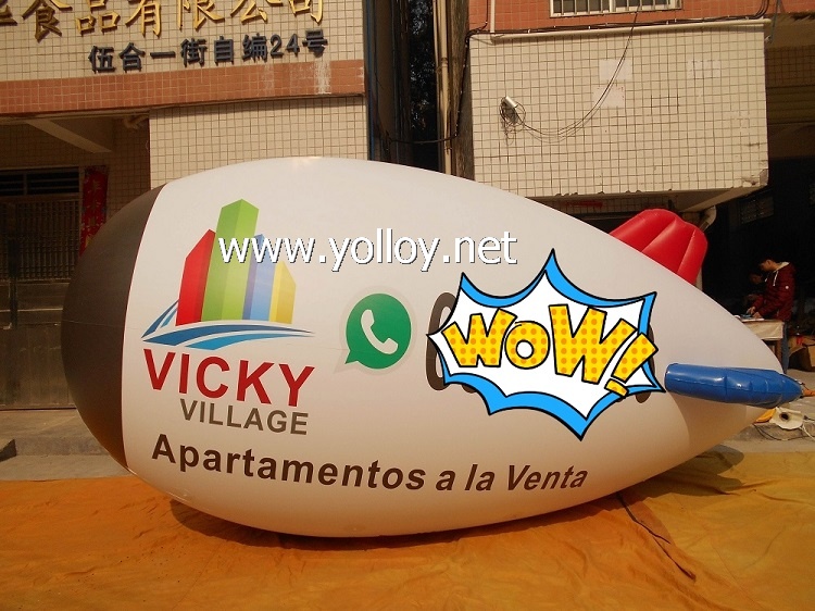 Customized Inflatable Advertising Zeppelin