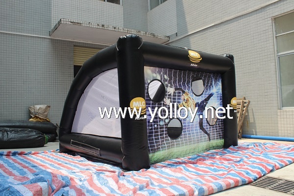 Inflatable soccer goal football shoot sport game