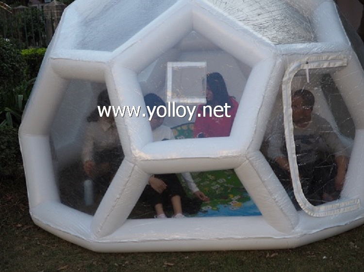 inflatable camping bubble tent