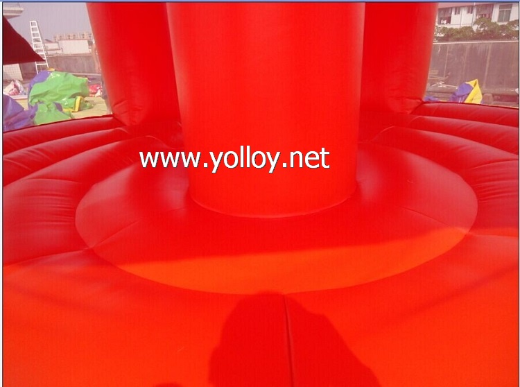 Giant Outdoor Inflatable Apple Bouncer House for Camping