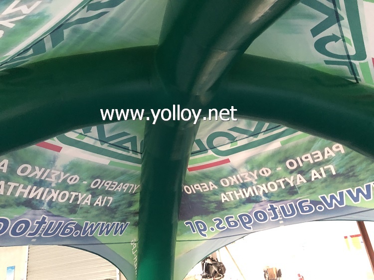 Inflatable exhibition 4 legs dome