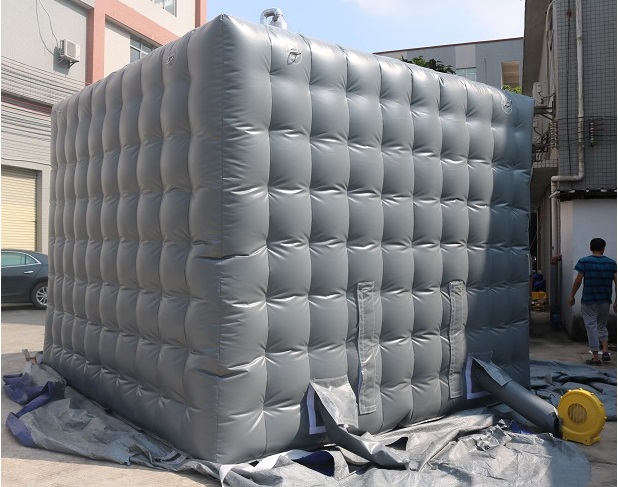 Inflatable concrete cube Inform online