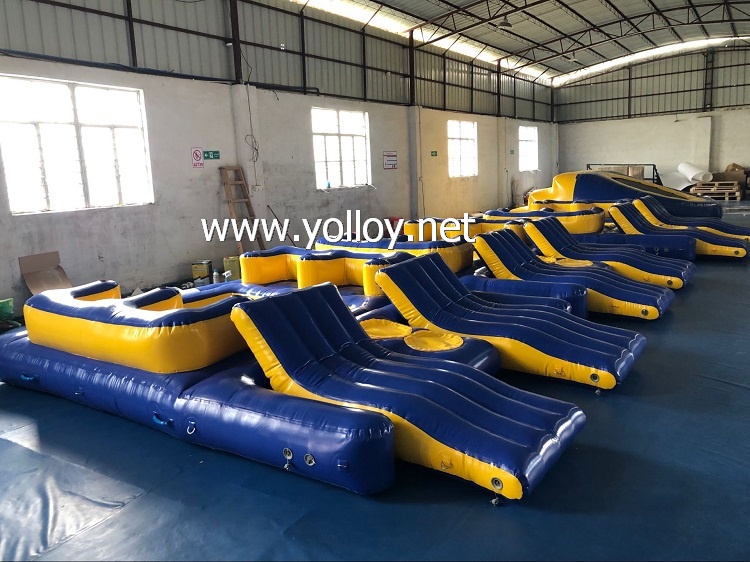 Inflatable Cliff Floating Water Toys for Water Park