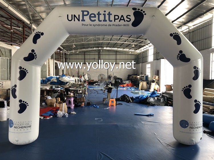 Portable custom inflatable advertising arch inflatable event archway
