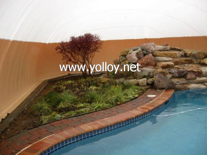 Air blow up cover tent for pool