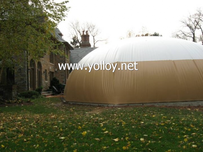 Air blow up cover tent for pool