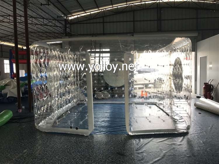 Inflatable Clear Cube Booth For exhibition