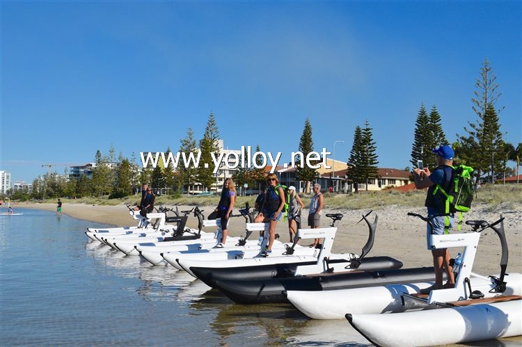 Inflatable Tube For Water Floating Bike