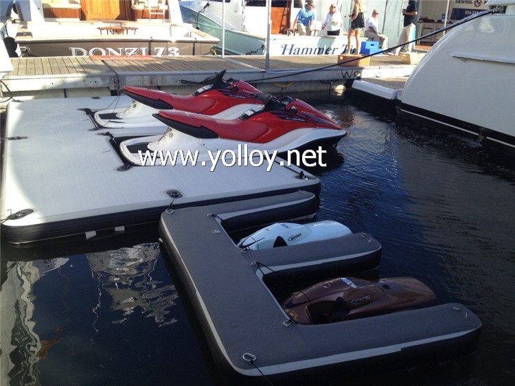 Float yacht deck inflatable motor boat dock