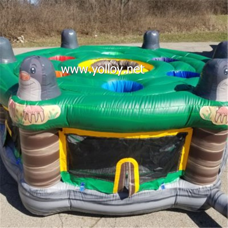 Giant Inflatable Human Whack-A-Mole