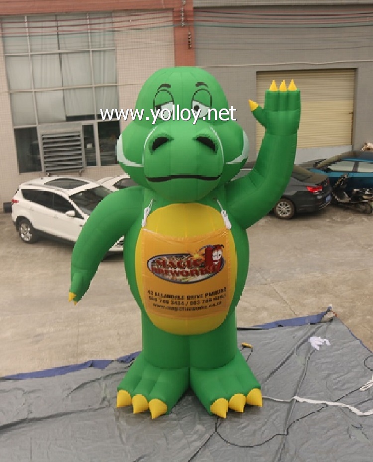 Inflatable dinosaur animal model for  Advertising