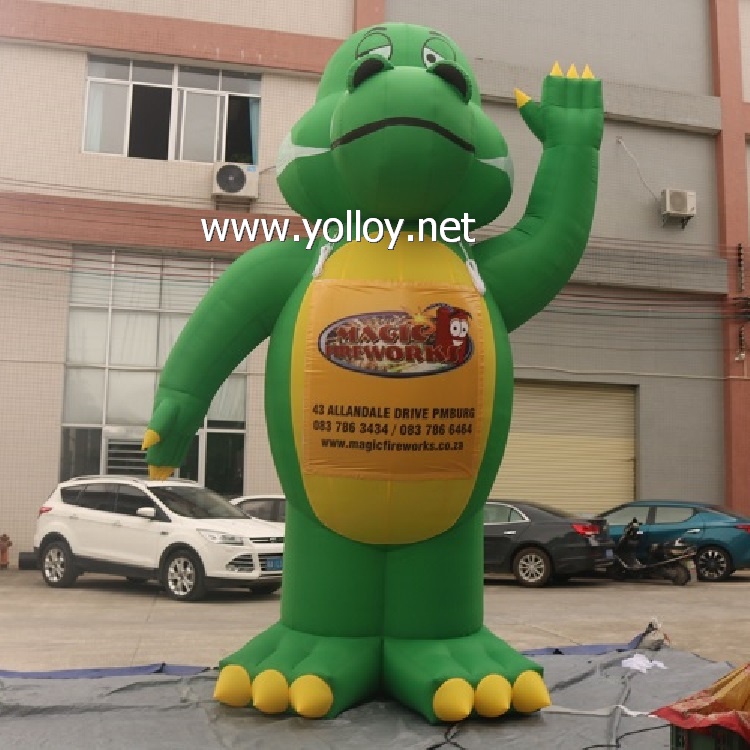 Inflatable dinosaur animal model for  Advertising