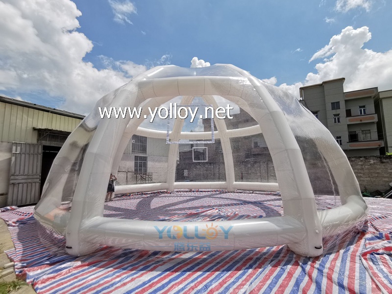 Inflatable star gazing clear dome